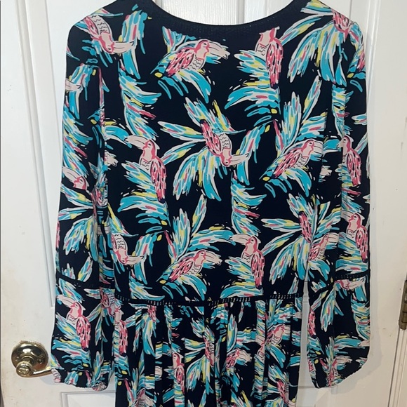 Crown & Ivy Blue Green Pleated Sundress - Picture 8 of 11